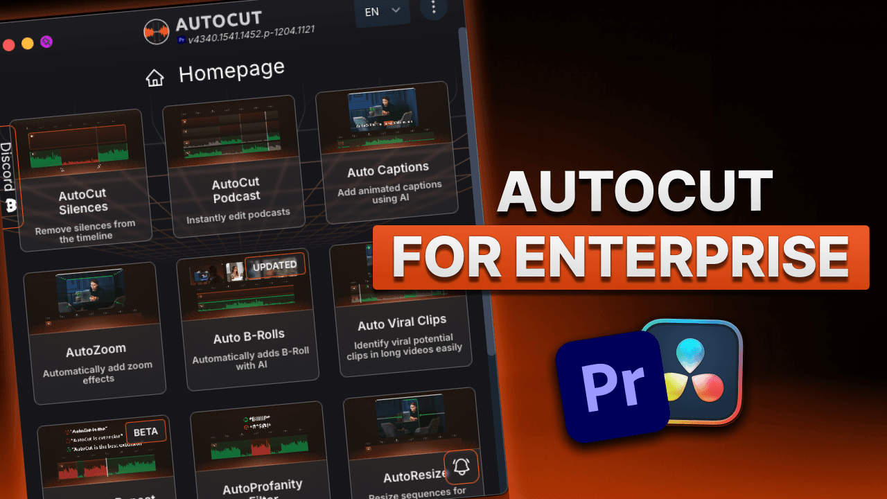 AutoCut Pricing I AI Video Editing Plans for Creators, Teams & Enterprises