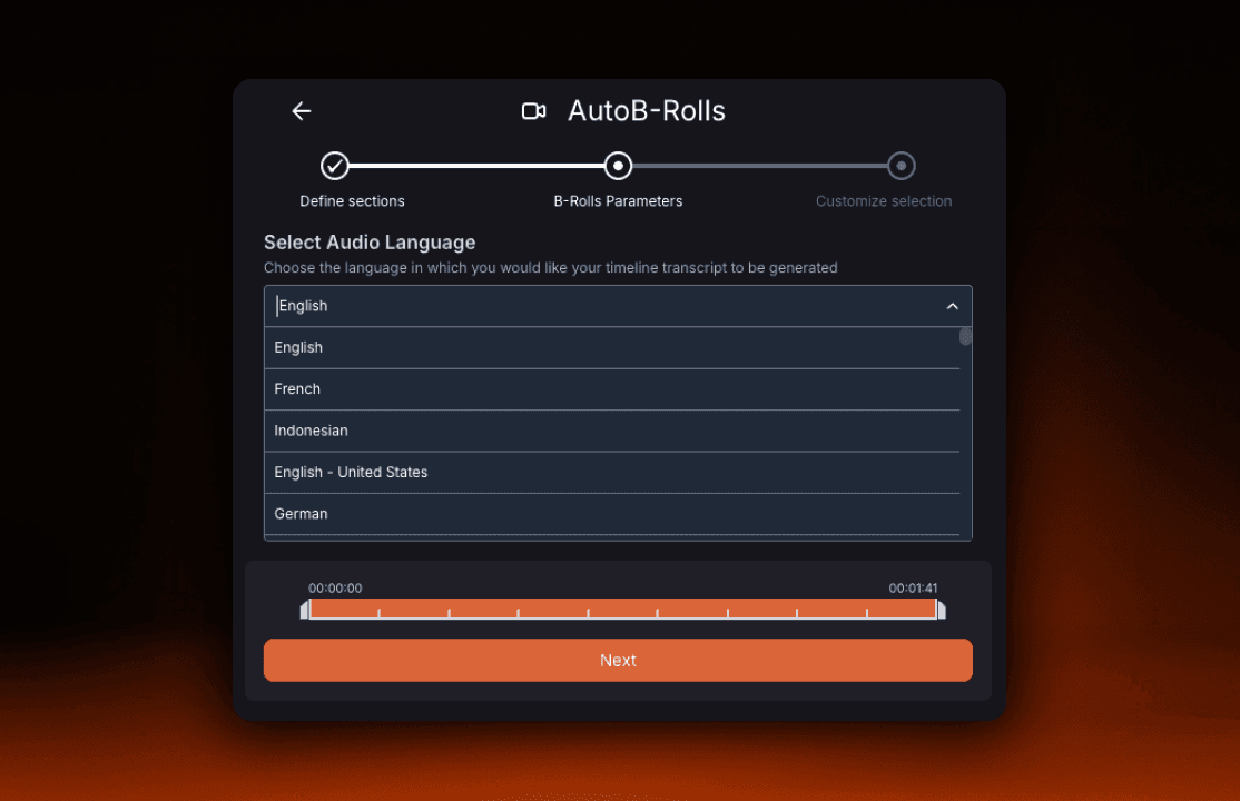 Idioma de audio